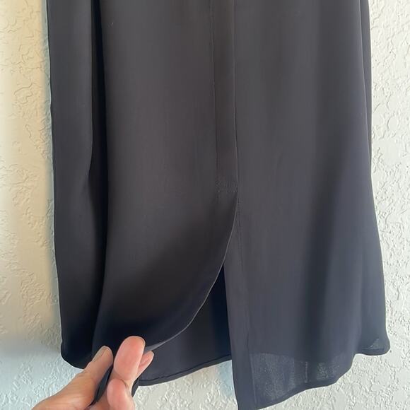 A.L.C. Black Sparkle Studs Sleeveless Tank Top Viscose ALC Date Night Glam Party - Picture 4 of 8